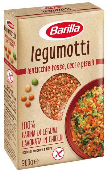 BARILLA LEGUMOTTI LENTICCHIE ROSSE CECI PISELLI 300 G - Farmapre
