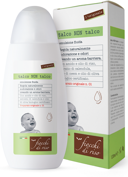 FIOCCHI DI RISO TALCO NON TALCO 120 ML - Farmapre