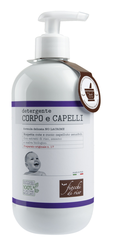 FIOCCHI DI RISO DETERGENTE CAPELLI E CORPO 400 ML - Farmapre