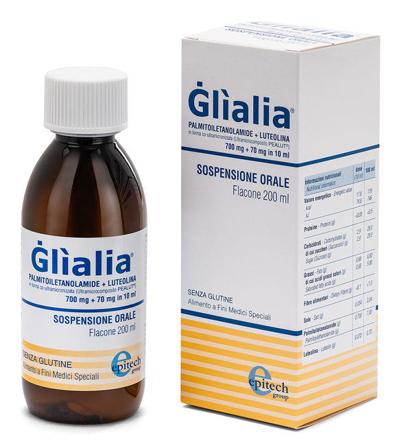 GLIALIA SOSPENSIONE ORALE 700 MG + 70 MG 200 ML - Farmapre