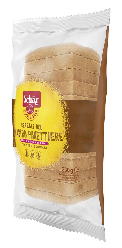 SCHAR CEREALE DEL MASTRO PANETTIERE PANE CON CEREALI SENZA LATTOSIO 330 G - Farmapre