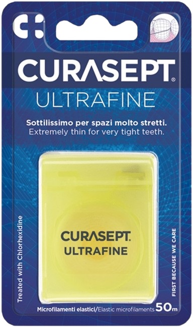 CURASEPT ULTRAFINE FILO INTERDENTALE NON CERATO CLOREXIDINA - Farmapre