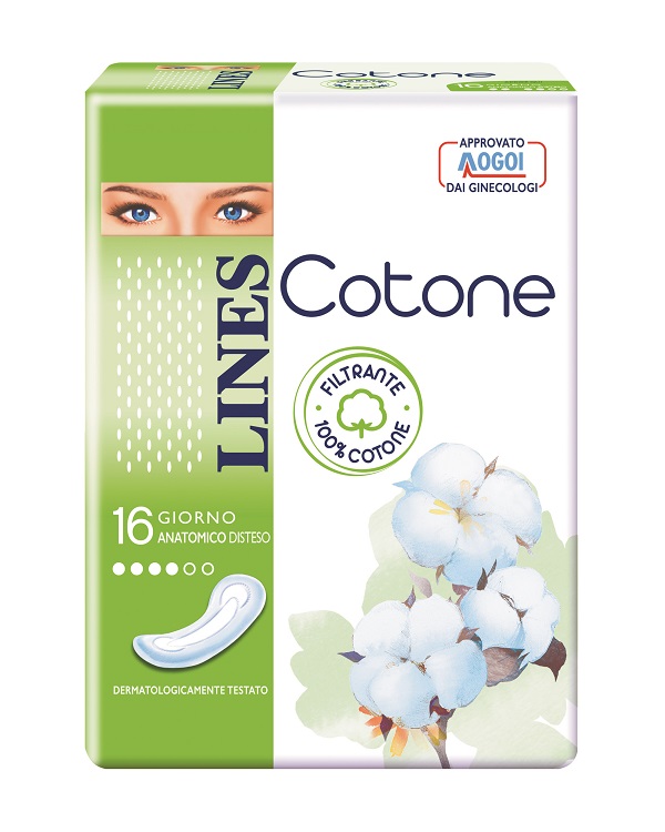 LINES COTONE NON ULTRA ANATOMICI DISTESI 16 PEZZI - Farmapre
