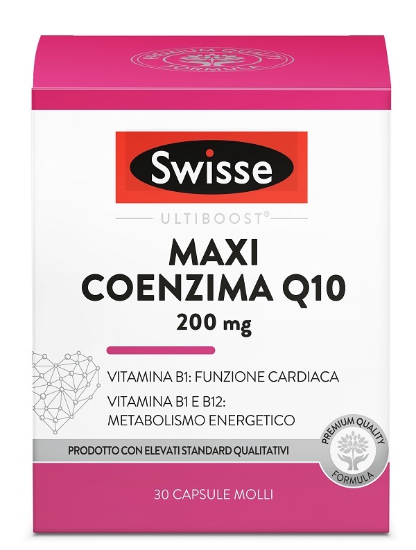 SWISSE MAXI COENZIMA Q10 200 MG 30 CAPSULE - Farmapre