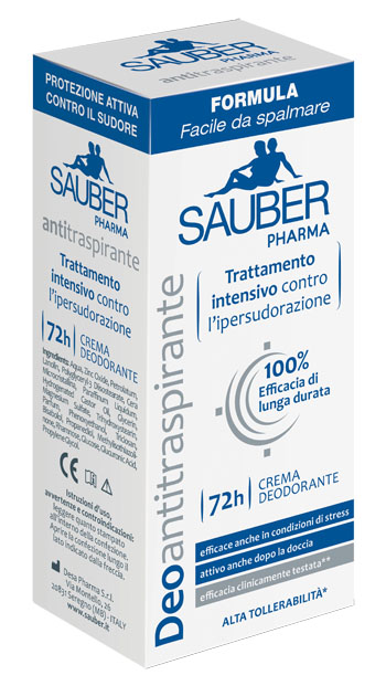SAUBER DEOANTITRASPIRANTE 72H CREMA 30 ML - Farmapre