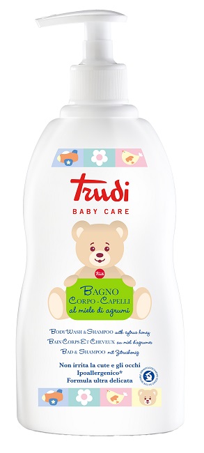 TRUDI BABY CARE BAGNO CORPO/CAPELLI 500 ML - Farmapre