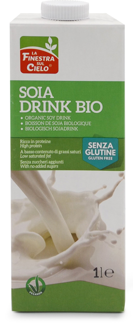 BEVANDA SOIA DRINK SENZA GLUTINE BIO 1 LITRO - Farmapre