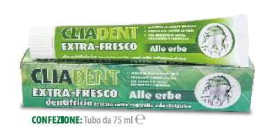 CLIADENT DENTIFRICIO ALITO FRESCO ALLE ERBE 75 ML - Farmapre