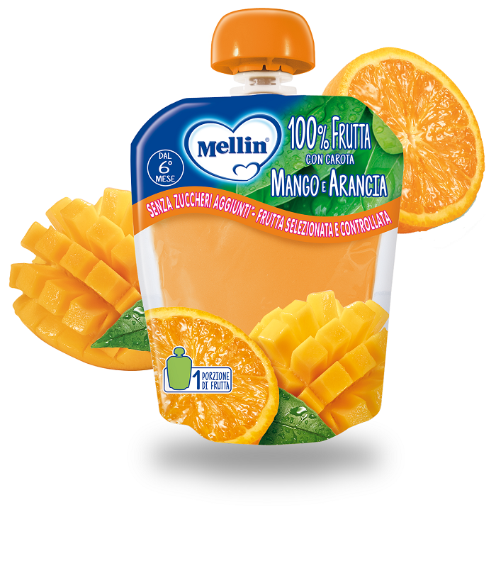 MELLIN POUCH ARANCIA MANGO 90 G - Farmapre