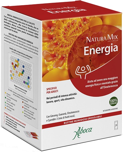 NATURA MIX ADVANCED ENERGIA 20 BUSTINE - Farmapre