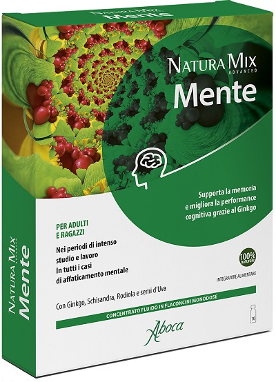 NATURA MIX ADVANCED MENTE 10 FLACONCINI - Farmapre