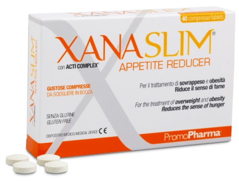 XANASLIM APPETITE REDUCER 40 COMPRESSE MASTICABILI - Farmapre