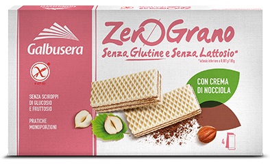 ZEROGRANO WAFER NOCCIOLA 180 G - Farmapre