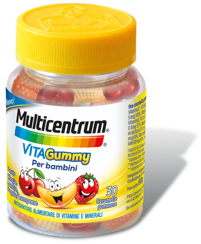 MULTICENTRUM VITAGUMMY 30 CARAMELLE GOMMOSE - Farmapre