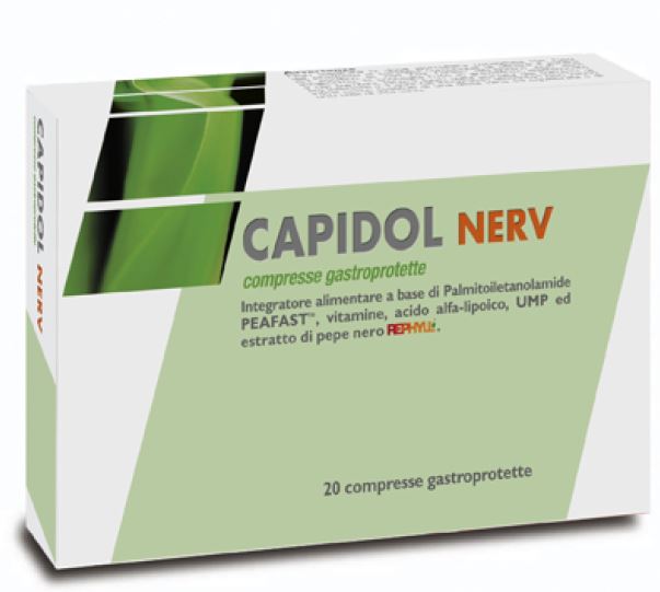 CAPIDOL NERV 20 COMPRESSE GASTROPROTETTE - Farmapre