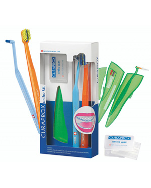 CURAPROX ORTHO KIT 1 SET COMPOSTO DA CS 5460 ORTHO+CS 1009 SINGLE+CPS ORTHO POCKET SET+ORTHO WAX - Farmapre