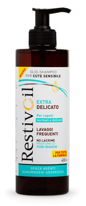 RESTIVOIL EXTRA DELICATO OLIO SHAMPOO PER CUTE SENSIBILE 400 ML - Farmapre