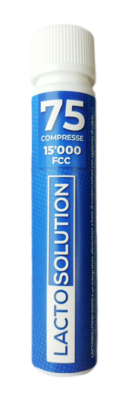 LACTOSOLUTION 15000 75 COMPRESSE - Farmapre