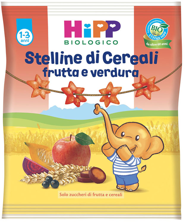 HIPP BIO STELLINE FRUTTA VERDURA 30 G - Farmapre