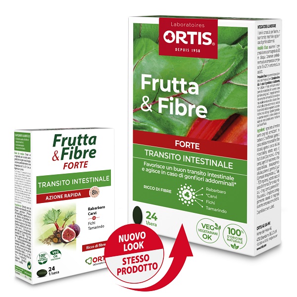 FRUTTA & FIBRE FORTE 24 COMPRESSE - Farmapre