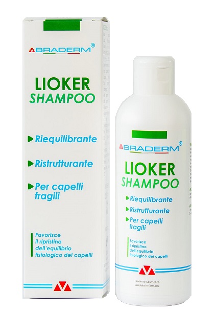 LIOKER SHAMPOO 200 ML BRADERM - Farmapre