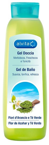 ALVITA GEL DOCCIA FIORI ARANCIO/TE' VERDE 300 ML - Farmapre