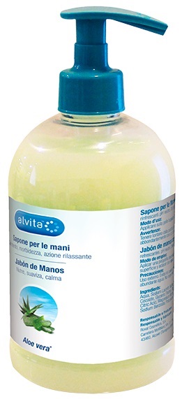 ALVITA SAPONE MANI ALOE VERA 500 ML - Farmapre