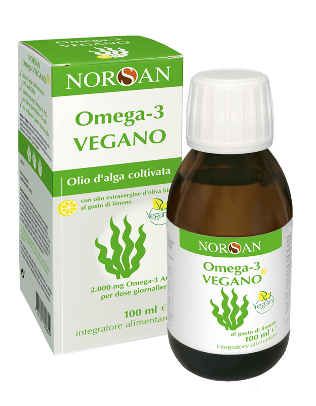 NORSAN OMEGA 3 VEGANO 100 ML AL GUSTO DI LIMONE - Farmapre