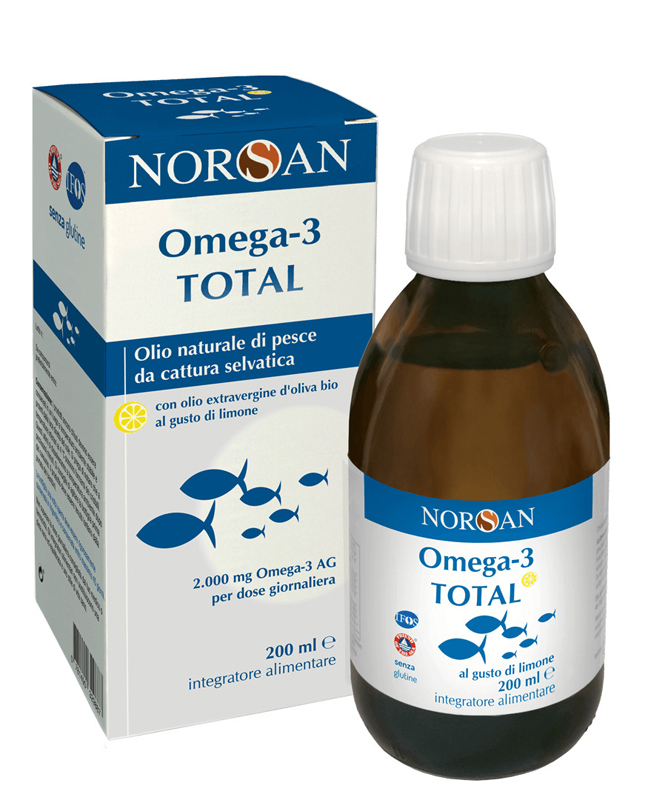 NORSAN OMEGA 3 TOTAL 200 ML GUSTO LIMONE - Farmapre