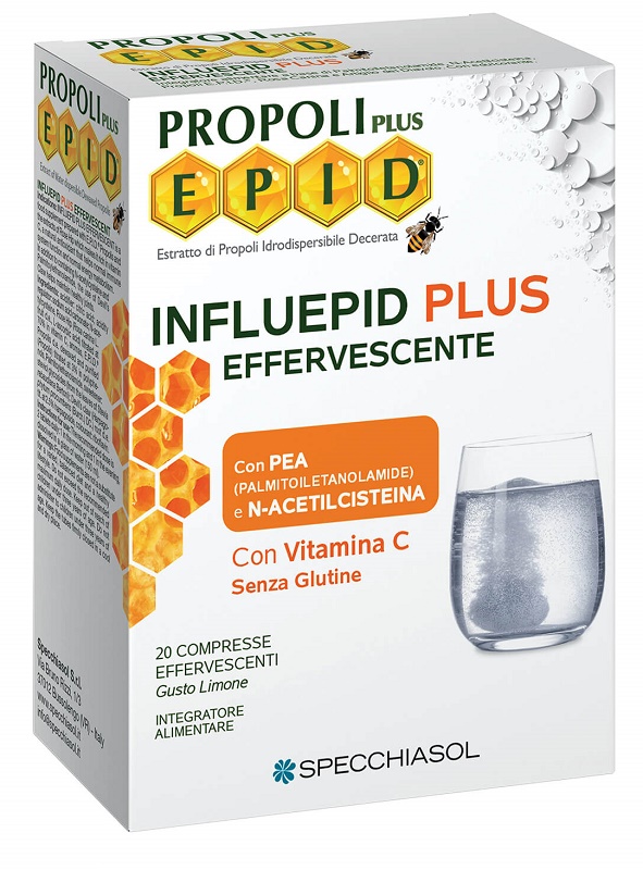 INFLUEPID PLUS EFFERVESCENTE PEA 20 COMPRESSE - Farmapre