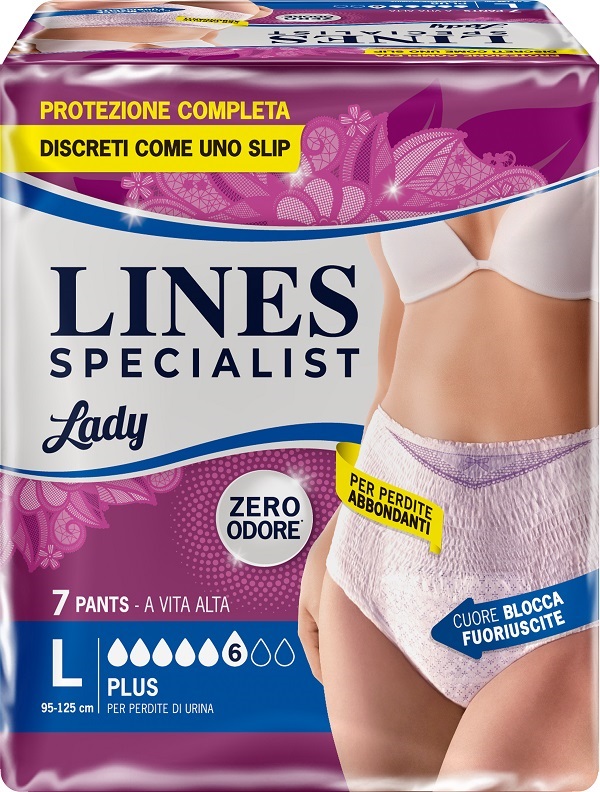 LINES SPECIALIST PANTS LADY PLUS L FARMA 7 PEZZI - Farmapre