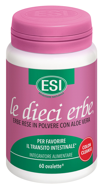 ESI LE DIECI ERBE COLON CLEANSE 60 OVALETTE - Farmapre