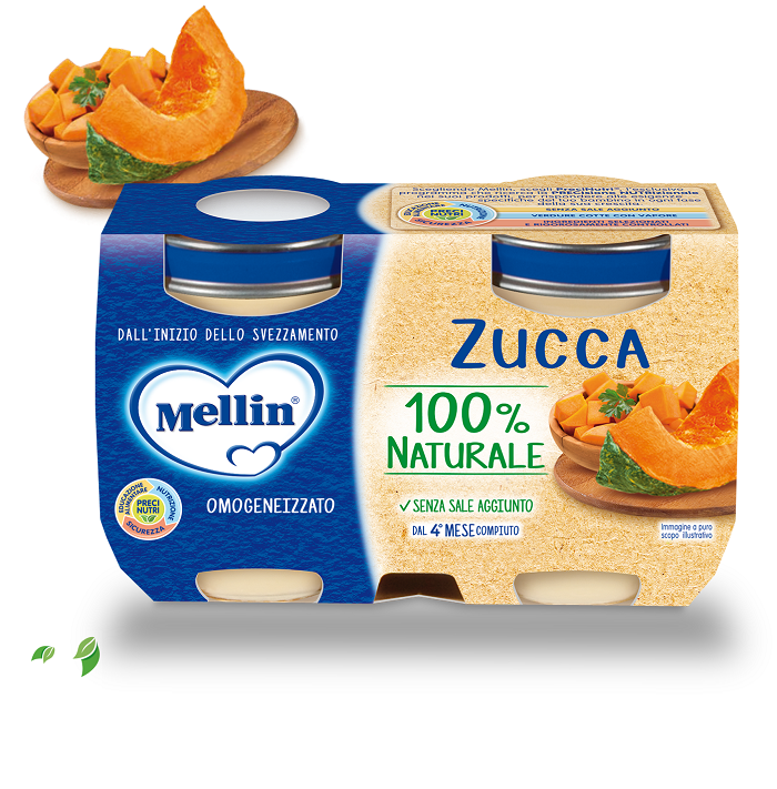 OMOGENEIZZATO ZUCCA 2 X 125 G - Farmapre