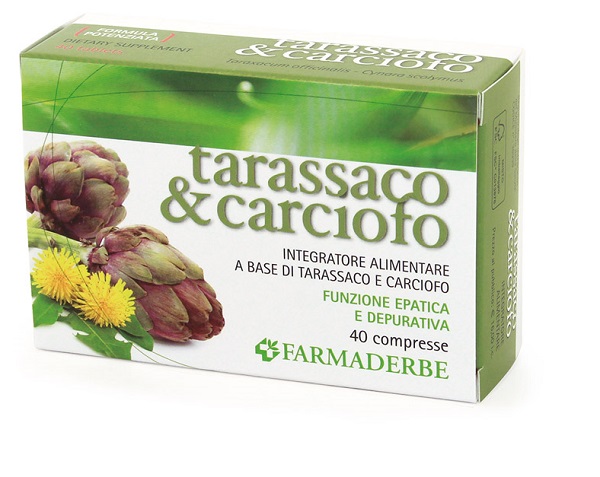 TARASSACO & CARCIOFO 40 COMPRESSE - Farmapre