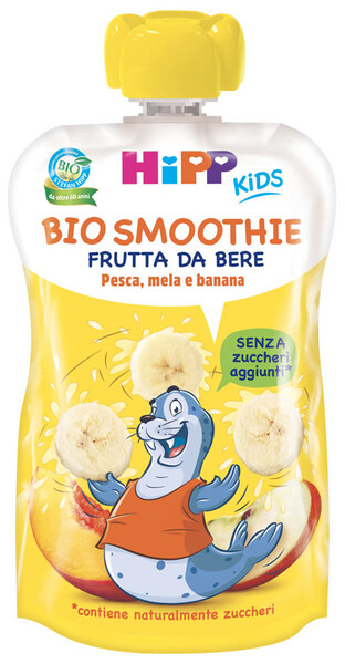HIPP BIO SMOOTHIES MELA/BAN/PESCA 120 ML - Farmapre