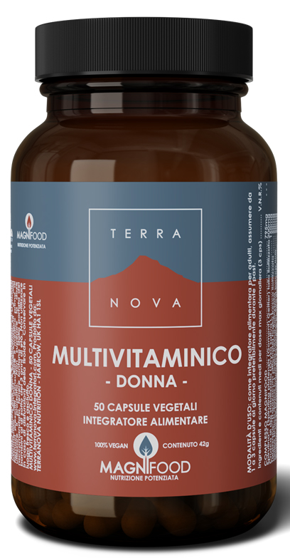 TERRANOVA MULTIVITAMINICO DONNA 50 CAPSULE - Farmapre