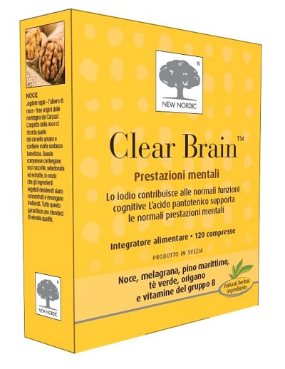 CLEAR BRAIN 120 COMPRESSE - Farmapre