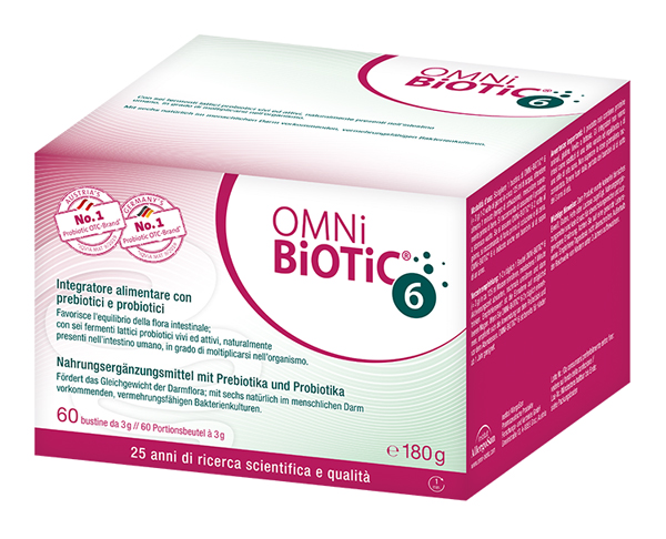 OMNI BIOTIC 6 POLVERE 60 BUSTINE DA 3 G - Farmapre