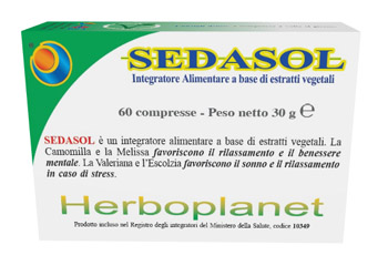 SEDASOL 60 COMPRESSE - Farmapre
