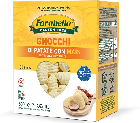 FARABELLA GNOCCHI PATATE CON MAIS 500 G - Farmapre