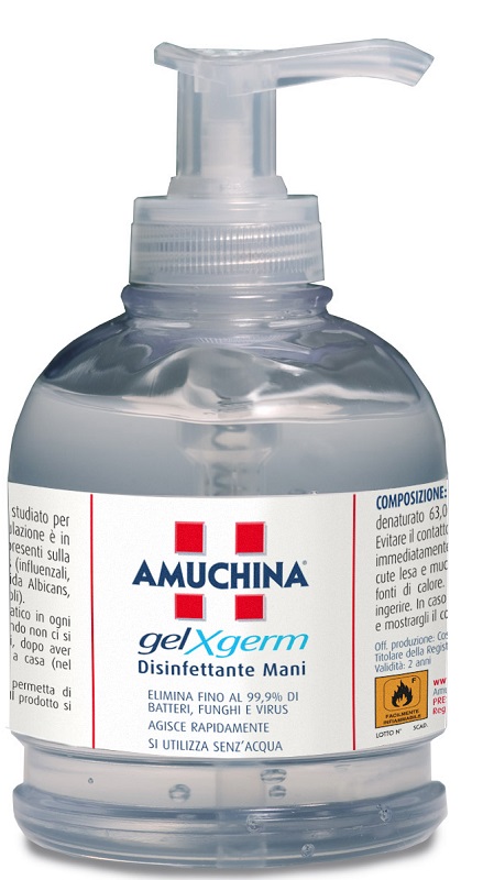 AMUCHINA GEL X-GERM DISINFETTANTE MANI 250 ML - Farmapre