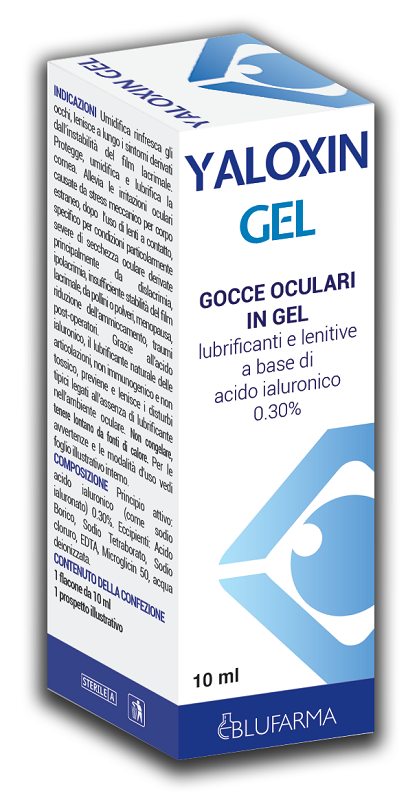 YALOXIN GEL OCULARE ACIDO IALURONICO 0,30% 10 ML - Farmapre