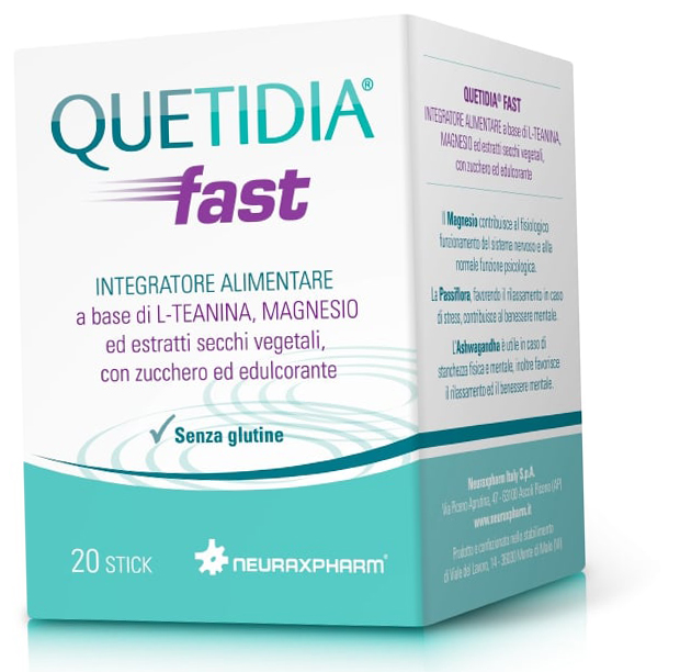 QUETIDIA FAST 20 STICK - Farmapre