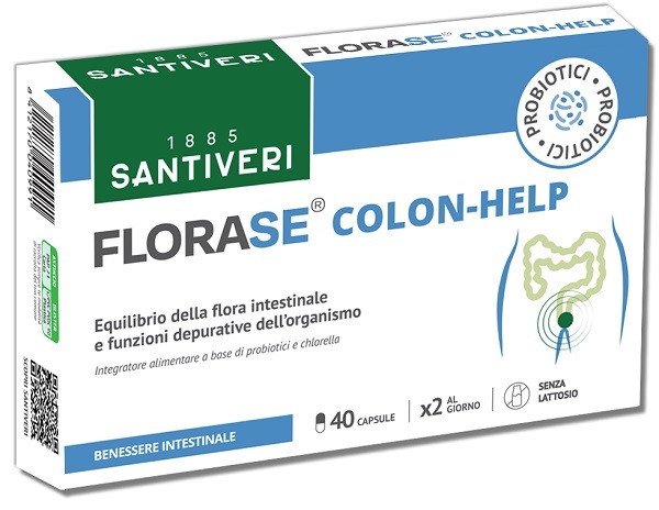 FLORASE COLON HELP 40 CAPSULE - Farmapre