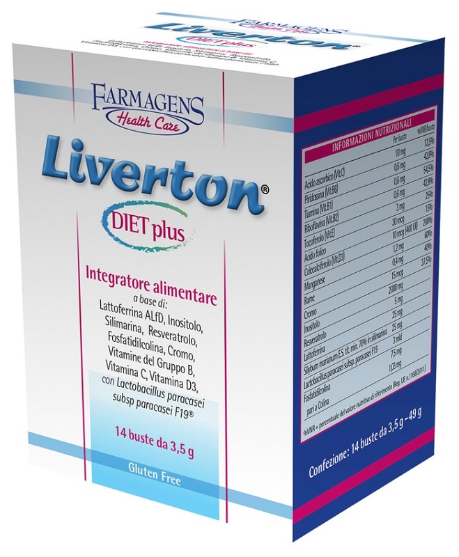 LIVERTON DIET PLUS 14 BUSTINE - Farmapre