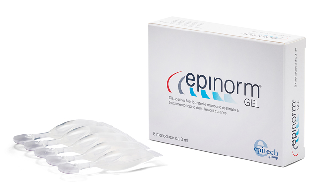 EPINORM GEL TRATTAMENTO LESIONI CUTANEE DA EPISIOTOMIA 5 MONODOSE 3 ML - Farmapre