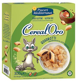 PIACERI MEDITERRANEI CEREALORO QUADROTTI 300 G - Farmapre
