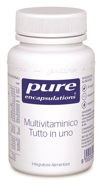 PURE ENCAPSULATIONS MULTIVITAMINICO TUTTO IN UNO 30 CAPSULE - Farmapre
