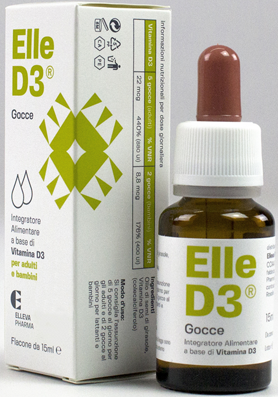 ELLE D3 GOCCE 15 ML - Farmapre