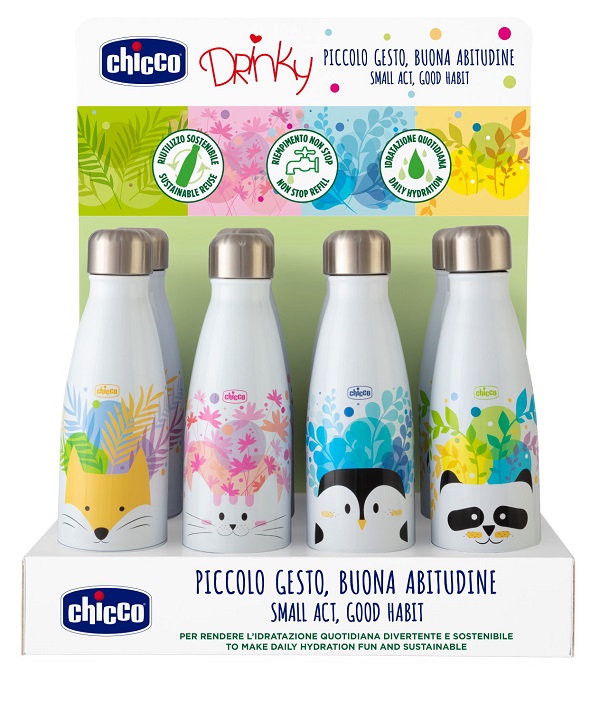 CHICCO BORRACCIA INOX 350 ML - Farmapre